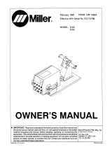 Miller D-62 WIRE FEEDER Owner's manual