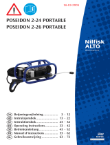 Nilfisk-ALTO POSEIDON 2-26 PORTABLE Operating Instructions Manual