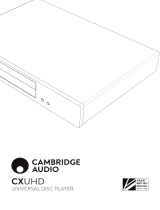 Cambridge Audio CXUHD User manual