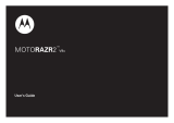 Motorola MOTORAZR 2 V9x User manual