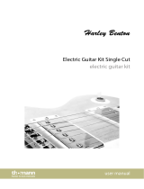Harley Benton Electric Guitar Kit User manual