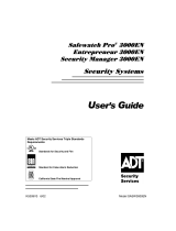 ADT Safewatch Pro 3000 User manual