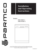 Parmco PD6-PSDF-2 Installation And Operating Instructions Manual