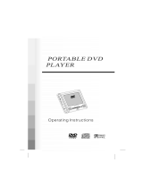 Coby TFDVD7705 - DVD Player - 7 Operating Instructions Manual