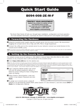 Tripp Lite B094-008-2E-M-F Quick start guide