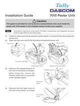 Tally Dascom 7010/7010R Installation guide