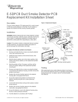 EDWARDS R02 E-SDPCB Duct Smoke Detector PCB Replacement Kit Installation guide