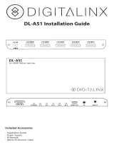 DigitaLinx DL-A31 Installation guide