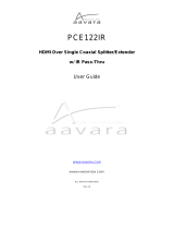 Aavara PCE122IR User manual