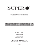 Supermicro SC809T-980B User manual