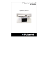 Polaroid FCM-0700A Operating instructions