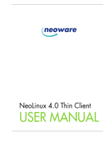 HP Neoware e90 Thin Client User manual