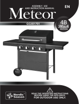 Meteor GG501701 Assembly, Use And Instruction Manual