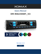 Xomax XM-RSU255BT User manual