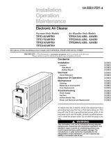 American Standard TFE145A9FR0 Installation, Operation & Maintenance Manual
