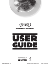 Belling IHF90 BR Owner's manual