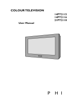 Philips 14PT2110 User manual