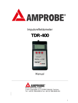 Amprobe TDR-400 User manual