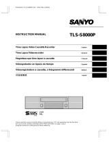 Sanyo TLS-S8000P User manual