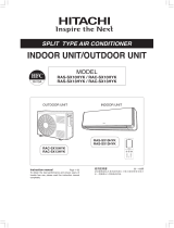 Hitachi RAC-SX13HYK User manual