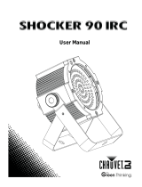 CHAUVET DJ Shocker 90 IRC User manual