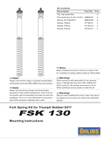 Ohlins FSK130 Mounting Instruction