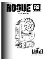 Chauvet Professional Rogue R2 Wash User manual