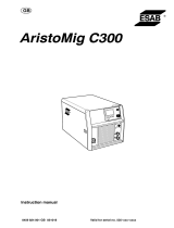 ESAB Aristo®Mig C300 User manual