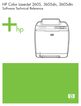 HP Color LaserJet 2605 Printer series Technical Reference