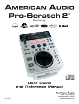 American Audio Pro-Scratch 2 User manual