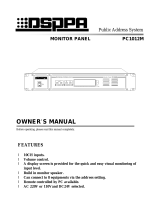 DSPPA PC1012M Owner's manual