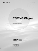 Sony DVP-S535D User manual