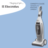 Electrolux Vacuum Cleaner Owner's manual