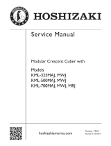 Hoshizaki KML-700MAJ User manual