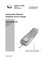 sauter FP Series User manual