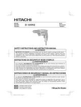 Hitachi D 10VH2 User manual