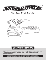 MasterForce 241-0805 User manual