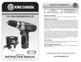King Canada 8010L User manual