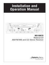 Magnadyne Aquavibe M5100CD Owner's manual