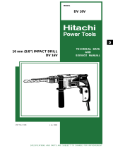 Hitachi DV16V Technical Data And Service Manual