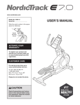 NordicTrack 620 E User manual