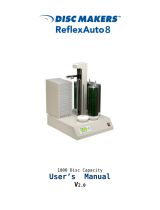 Disc Makers Reflex Auto 8 (1000 capacity) User manual