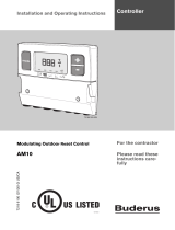 Buderus AM10 Installation And Operating Instructions Manual