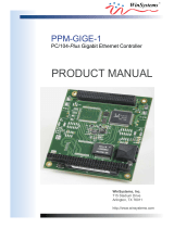 WinSystems PPM-GIGE User manual