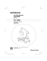 Hitachi CC 16SA User manual