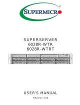 Supermicro 6028R-WTRT User manual