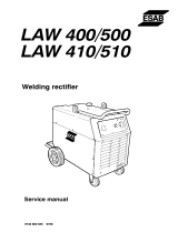 ESAB LAW 500 User manual