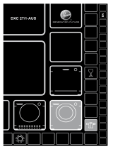 Hoover DXC 27/1-AUS User manual