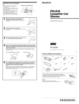 Sony XR-C9100 Installation guide