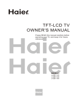 Haier L26B1120 User manual